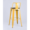 Барный стул Stool Group Tolix Wood желтый [YD-H765E-W LG-06]