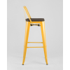 Барный стул Stool Group Tolix Wood желтый [YD-H765E-W LG-06]