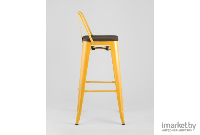 Барный стул Stool Group Tolix Wood желтый [YD-H765E-W LG-06]