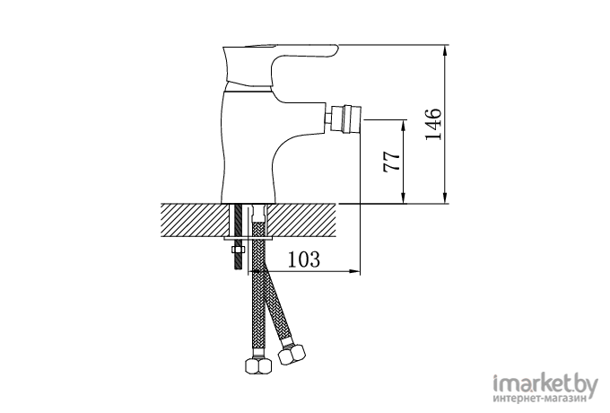 Смеситель Potato P5011