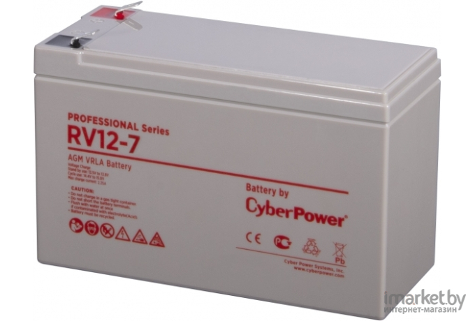 Аккумулятор для ИБП CyberPower 12V 7.5 Ah [RV 12-7]
