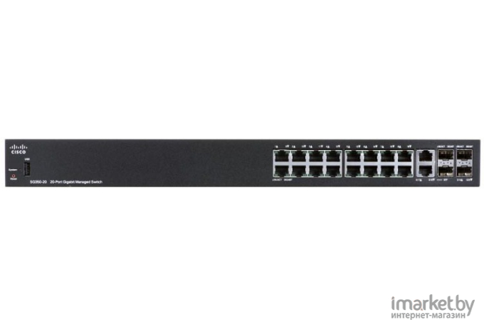 Коммутатор Cisco SG350-20-K9-EU