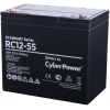 Аккумулятор для ИБП CyberPower 12V 55 Ah [RC 12-55]