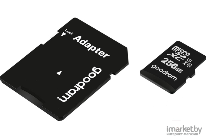 Карта памяти GOODRAM 256GB MICRO CARD class 10 UHS I + adapter [M1AA-2560R12]