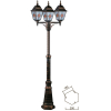 Фонарь уличный Arte Lamp A1017PA-3BN