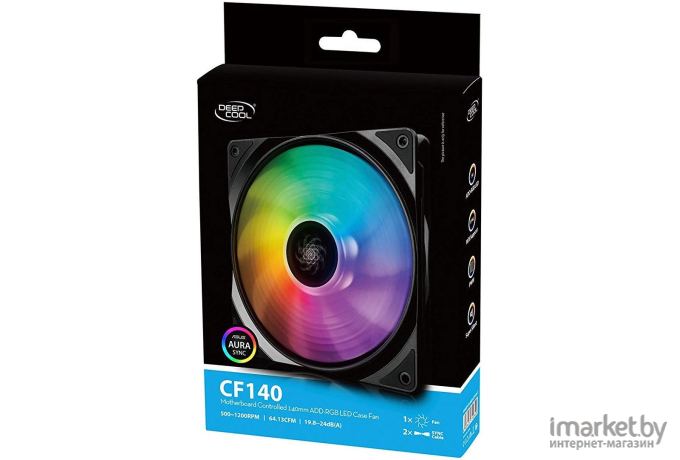 Система охлаждения DeepCool CF 140-2 IN 1 (DP-FA-RGB-CF140-2)