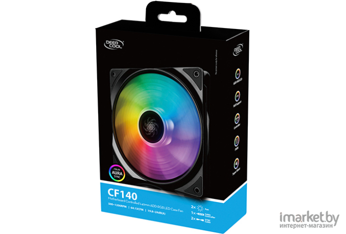 Система охлаждения DeepCool CF 140-2 IN 1 (DP-FA-RGB-CF140-2)