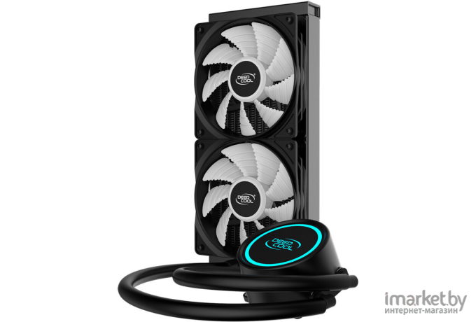 Система охлаждения DeepCool Gammaxx L240T Blue [DP-H12RF-GL240TB]