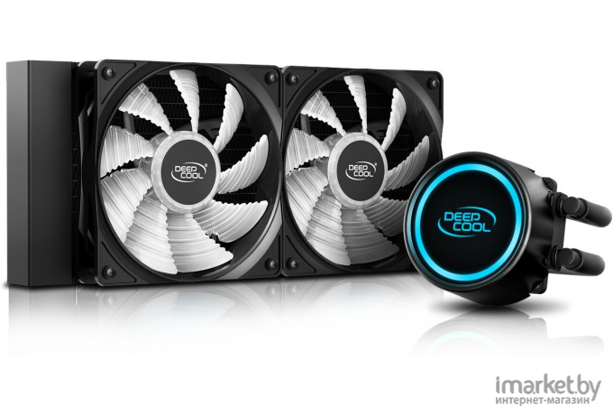 Система охлаждения DeepCool Gammaxx L240T Blue [DP-H12RF-GL240TB]