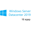 Лицензия Microsoft Windows Server Datacenter 2019 64Bit Russian 1pk DSP OEI DVD 16 Core [P71-09032]