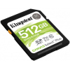 Карта памяти Kingston SDHC 512Gb Class10 Canvas Select 100R CL10 UHS-I [SDS2/512GB]