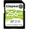 Карта памяти Kingston SDHC 256Gb Class10 Canvas Select 100R CL10 UHS-I [SDS2/256GB]