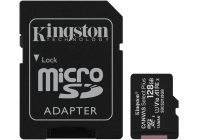 Карта памяти Kingston microSDHC 128GB microSDXC Class10 UHS-I Canvas Select up 100MB/s с адапт [SDCS2/128GB]