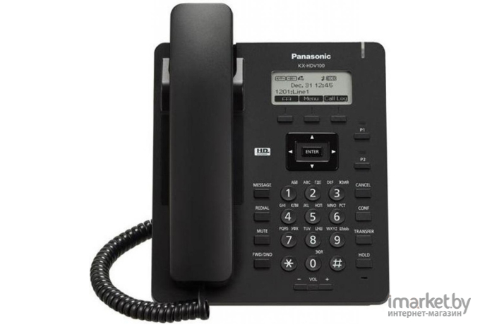 Проводной телефон Panasonic KX-HDV100RUB