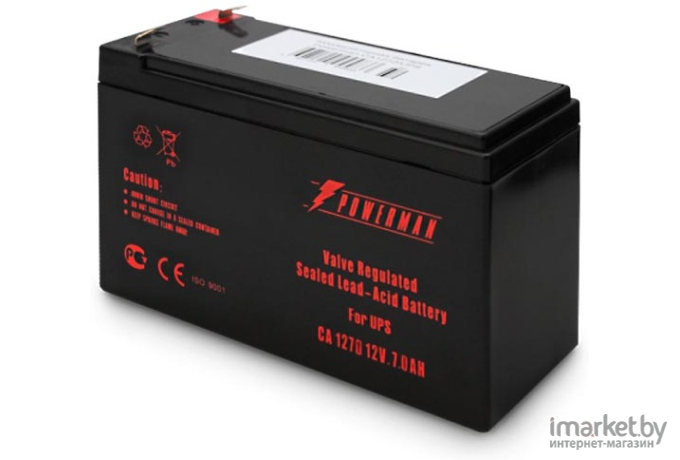 Аккумулятор для ИБП Powerman CA1270 12V/7AH