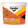 Защитно-декоративный состав Condor Holz Lazur Aqua 2.5 кг белый