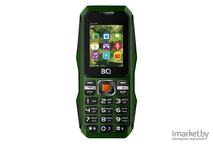 Мобильный телефон BQ-Mobile BQ-1842 Tank mini Green