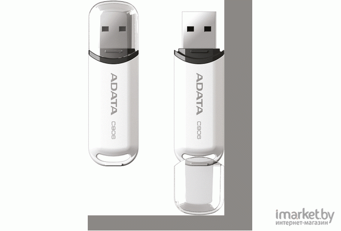 USB Flash A-Data C906 16 Гб White (AC906-16G-RWH)