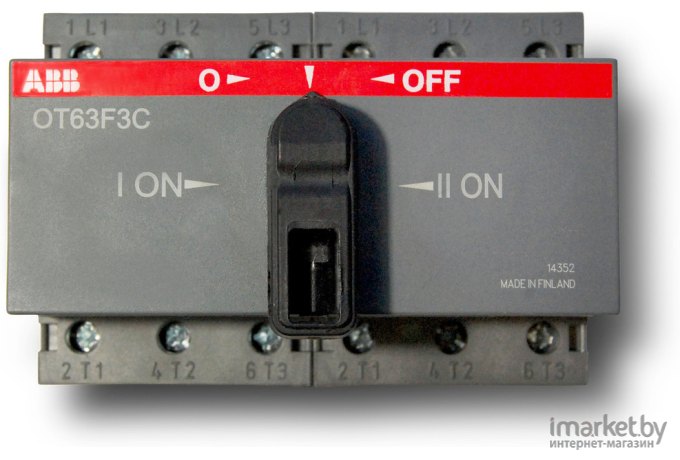 Выключатель нагрузки ABB OT125F3C 3P [1SCA105037R1001]