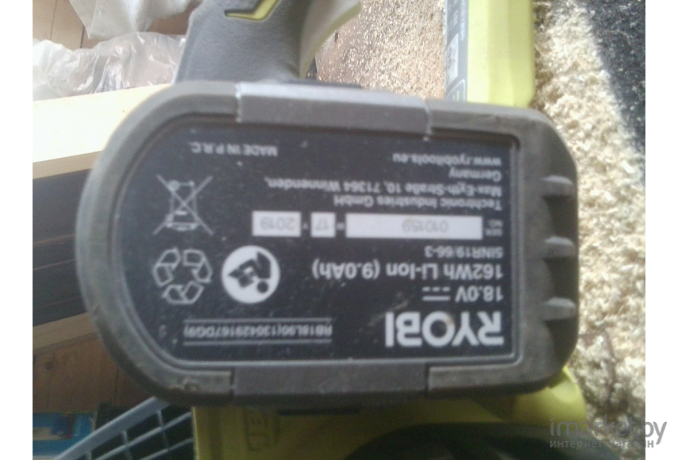 Аккумулятор RYOBI ONE + RB18L90 [5133002865]