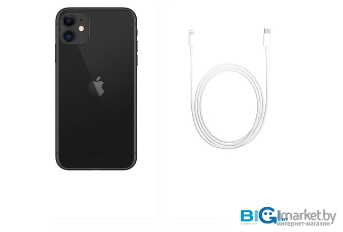 Мобильный телефон Apple iPhone 11 128GB Black [MWM02]