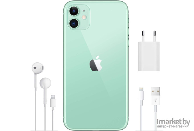 Мобильный телефон Apple iPhone 11 128GB Green [MWM62]