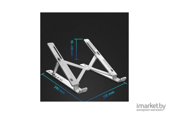 Подставка для ноутбука Evolution LS102 Silver