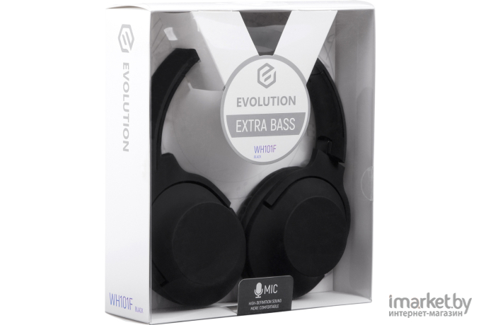 Наушники Evolution WH101F Black