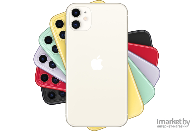 Мобильный телефон Apple iPhone 11 64GB White [MWLU2]