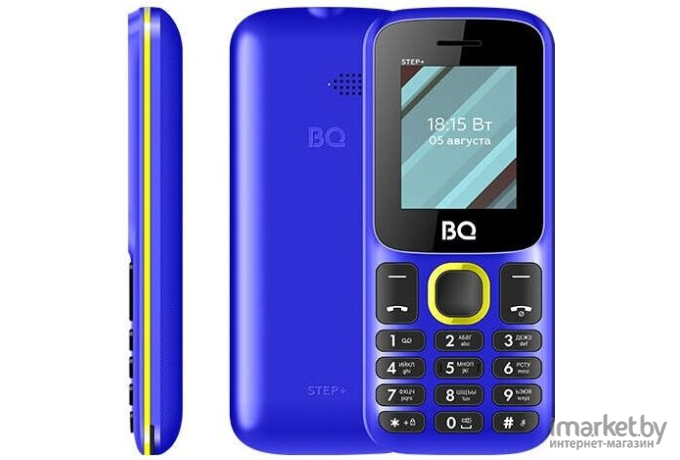 Мобильный телефон BQ BQ-1848 Step+ черный