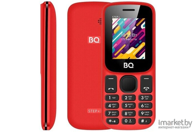 Мобильный телефон BQ BQ-1848 Step+ черный