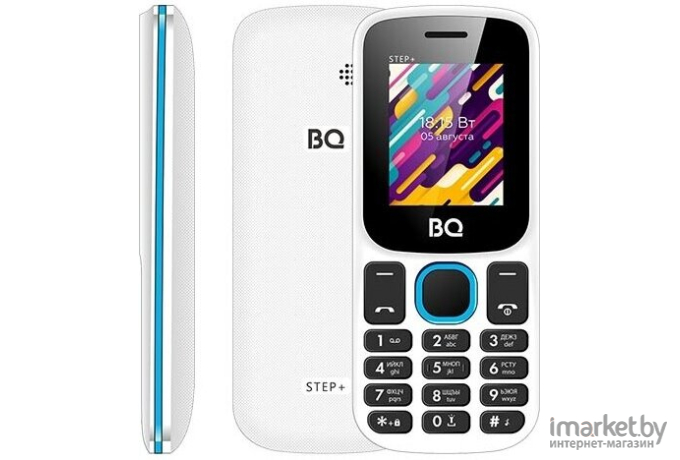 Мобильный телефон BQ BQ-1848 Step+ черный