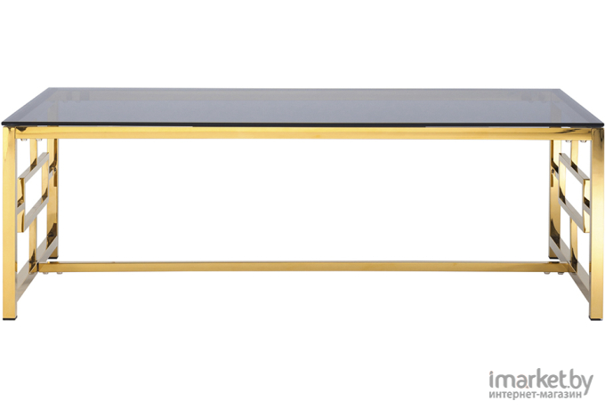 Журнальный столик Stool Group Бруклин smoke/золото [ECT-013-TG-SK]