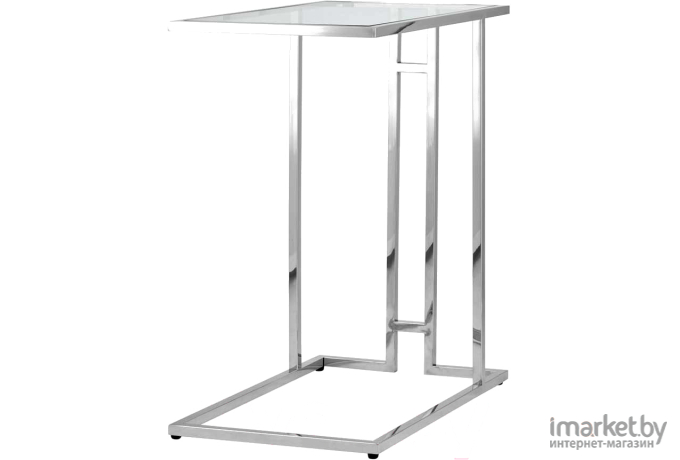 Журнальный столик Stool Group Бостон прозрачный/серебро [EET-061-C]