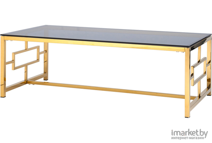 Журнальный столик Stool Group Бруклин smoke/золото [EET-013-TG-1]