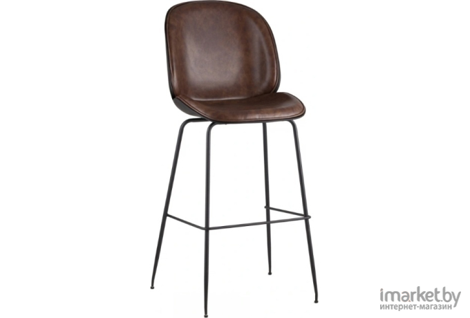 Барный стул Stool Group Beetle PU коричневый [9329C BROWN]