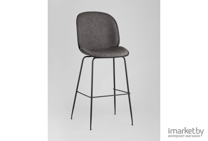 Барный стул Stool Group Beetle PU серый [9329C GREY]