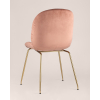 Стул Stool Group Beetle пудровый [8329 VELVET DARK PINK]