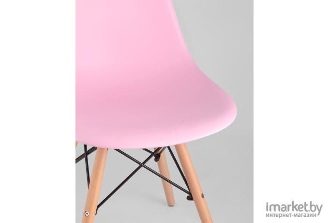 Стул Stool Group Eames DSW розовый [8056PP PINK]