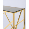 Консоль Stool Group Арт деко золото/smoke [ECST-015-TG-SK 120x40]