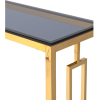 Консоль Stool Group Бруклин золото/smoke (ECST-013-TG-SK 115x30)