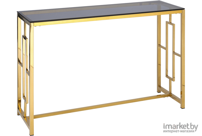 Консоль Stool Group Бруклин золото/smoke [ECST-013-TG-SK 120x40]