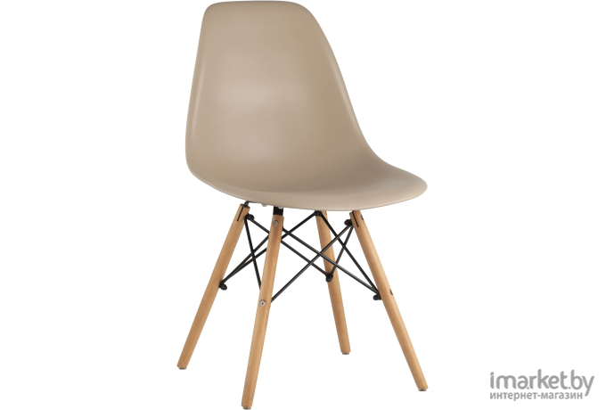 Стул Stool Group Eames DSW бежевый [8056PP DARK GREY]