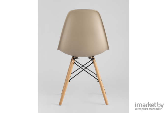 Стул Stool Group Eames DSW бежевый [8056PP DARK GREY]