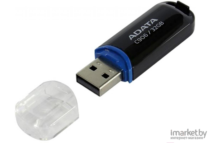 USB Flash A-Data C906 32 Гб Black (AC906-32G-RBK)