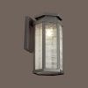Уличный настенный светильник Odeon Light ODL18 71 темно-серый/белый [4048/1W]