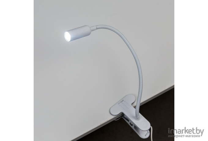 Настольная лампа Citilux Ньютон LED 4W*4000K, клипсе белый [CL803060N]
