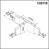  Novotech NT19 050 Соединитель угловой токопроводящий IP20 LED 4000K 3W 220-240V ITER белый [135078]