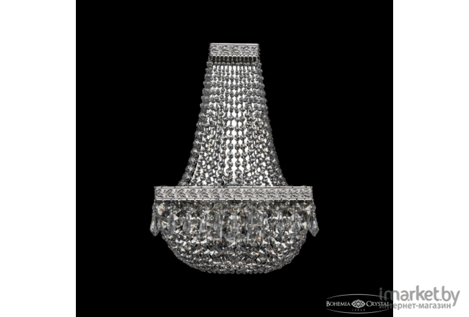 Бра Bohemia Ivele Crystal 19012B/H2/25IV Ni