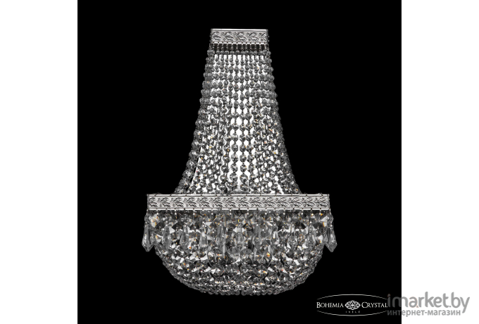 Бра Bohemia Ivele Crystal 19012B/H2/25IV Ni